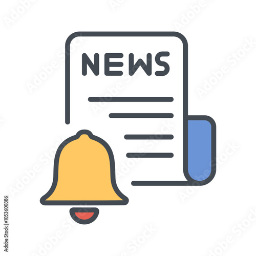 News Update Vector Icon