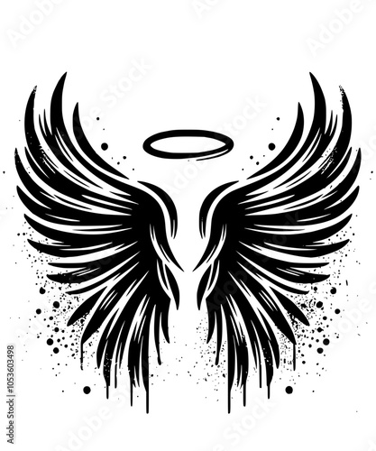 Graffiti Angel Wings