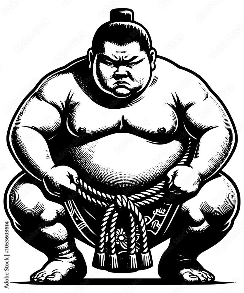 Fototapeta premium Sumo Wrestler