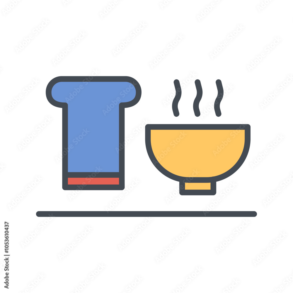 Breakfast Cooking Vector Icon Breakfast Cooking Vector Icon