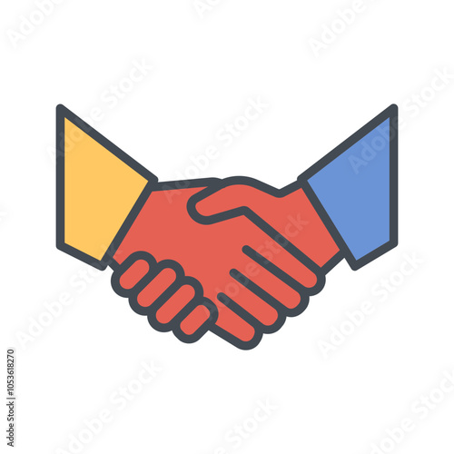 Handshake Vector Icon