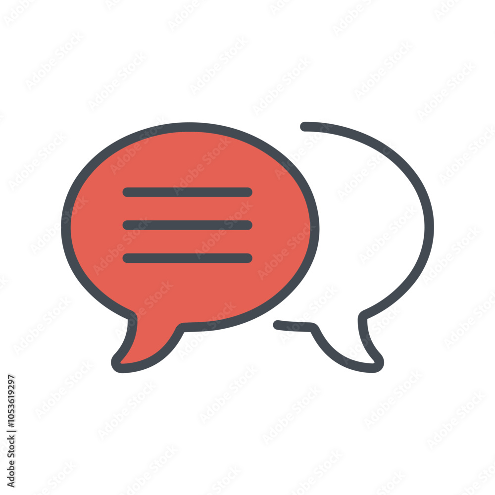 Bubble Vector Icon Bubble Vector Icon