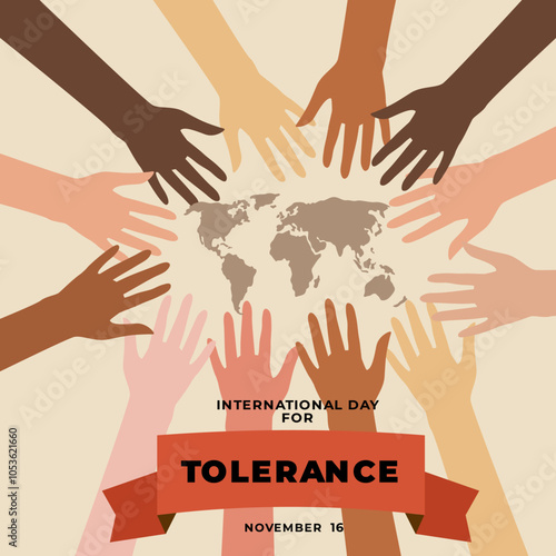 International day for tolerance background