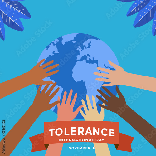International day for tolerance background