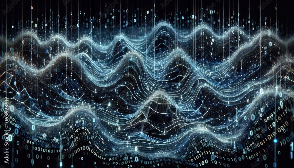 Digital Landscape with Deep Learning Network - Binary Code Waves and ...