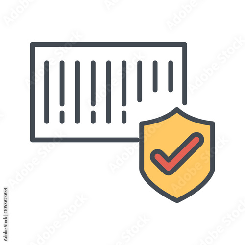 Barcode Access Vector Icon