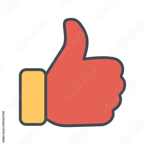 Thumbs Up Vector Icon