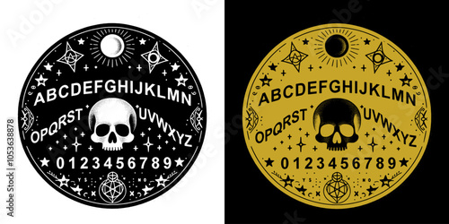 traditional occult ouija board