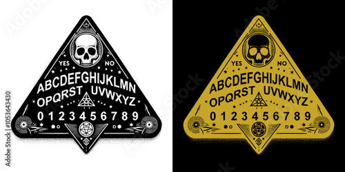 mystical symbols ouija board