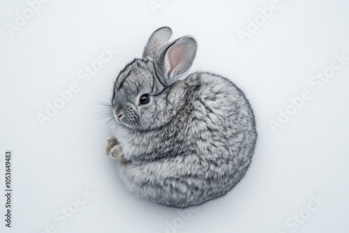 Unique Slate Blue American Chinchilla Rabbit Breed Traits photo