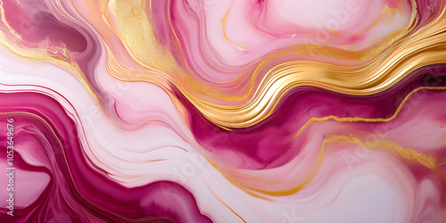 natural pink colour alcohol ink background with high resolution