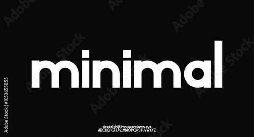 modern alphabet fonts. typography, technology, font, elegant, overlap, design, shadow, sans serif fonts. vector illustration
