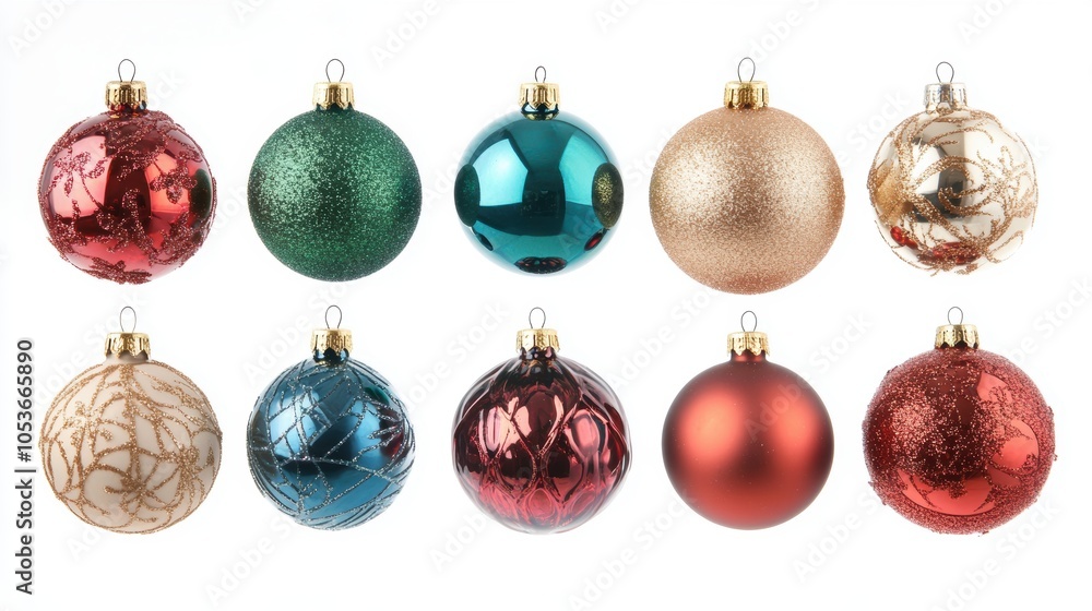 Isolated decoration ornament for holiday season. Isolated decoration ornament for holiday season.