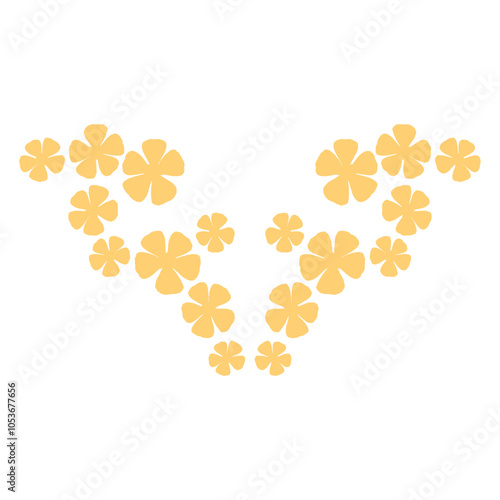 Many Yellow Flower Pattern Decorative Design Happy Small Pretty Leaf Beautiful Green Plant Blooming Nature Lover Flowers Gardening Gardeners Thumb Garden Hobby Blooms Blossoms Gardener Leisure Summer