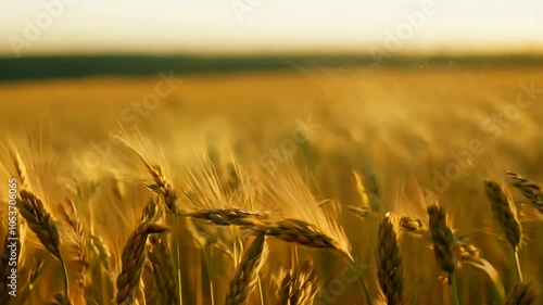 wheat field harvest grain farm agriculture landscape crop rural summer plant nature food cereal countryside gold background yellow season land farmland rye seed ripe sky bread farming grow ear sunlig