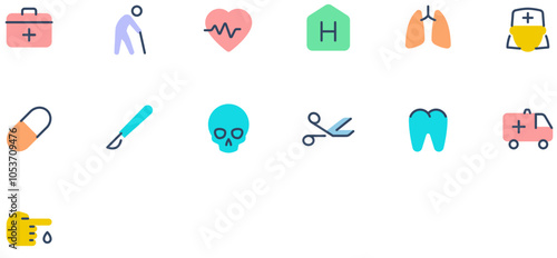 Set of Healthcare icons
