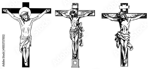 sacred crucifixion symbols in religious art