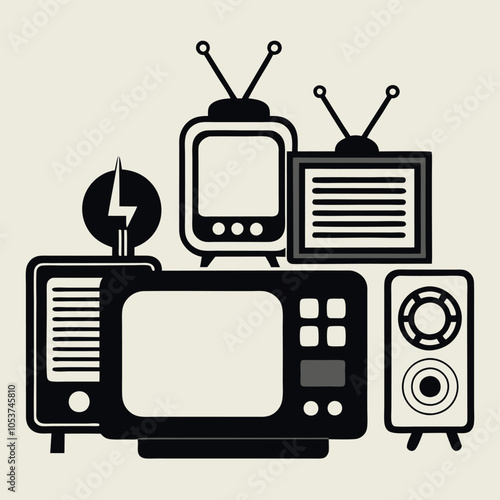 TV icons pack
