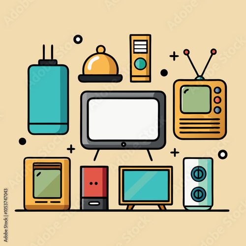TV icons pack
