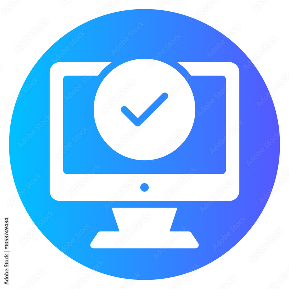 authentication gradient icon authentication gradient icon