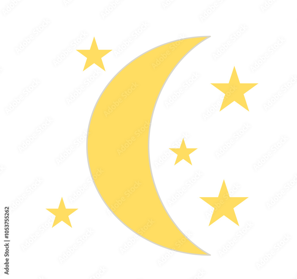 moon and stars moon and stars