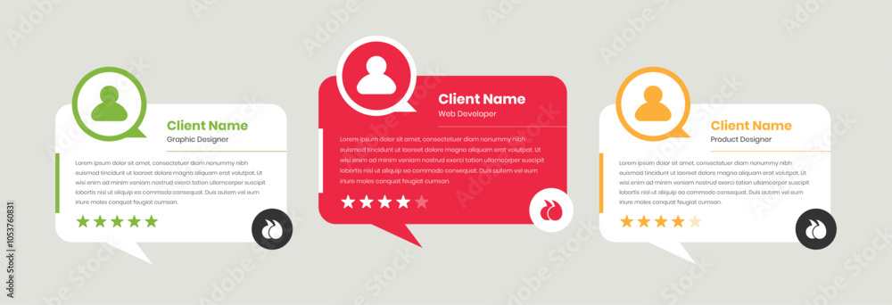 Simple text bubble client feedback and testimonial cad design for website Simple text bubble client feedback and testimonial cad design for website
