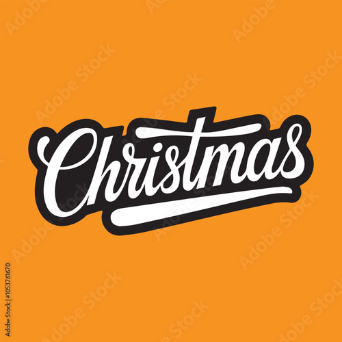  Christmas  typography vector design