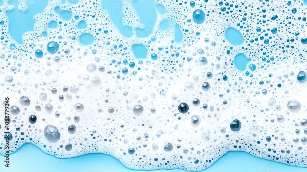 Intricate details of a stainless steel sink with white foam and soap bubbles captured from above in a kitchen setting Intricate details of a stainless steel sink with white foam and soap bubbles captured from above in a kitchen setting