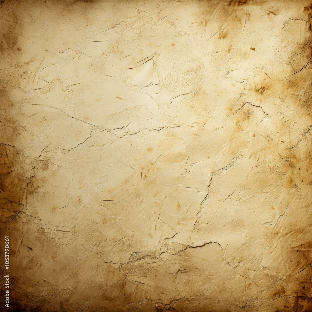 Obraz premium A cracked vintage wall illustrating timeless texture and rustic details, highlighting the passage of time and robustness of design.