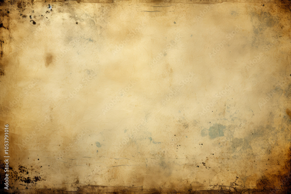 Obraz premium Faded beige wall showcases subtle abstract patterns and textures, adding a soft touch and artistic vibe, perfect for backgrounds.