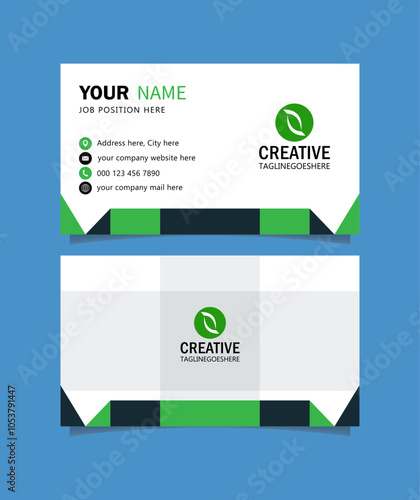 business card template