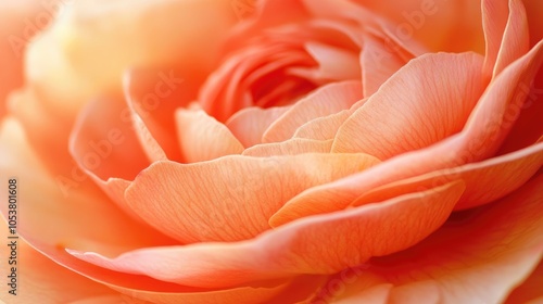 Wallpaper Mural Close up of rose Ranunculus flower petals showcasing a Persian buttercup bloom A stunning macro view ideal for botanical banner prints or holiday themed backgrounds Torontodigital.ca