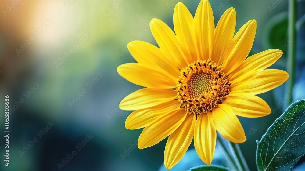 Obraz premium Yellow Beautiful Flower