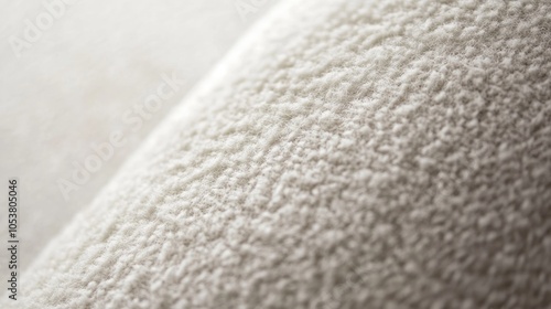 Light gray or off white felt surface featuring a textured fiber design