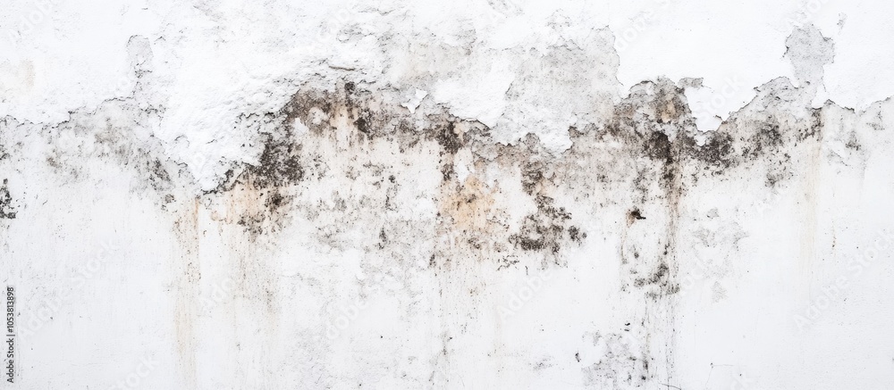 Background With The Dirty Detail On The White Concrete Wall Background With The Dirty Detail On The White Concrete Wall