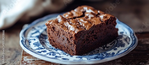 Chocolate Bread On A Plate