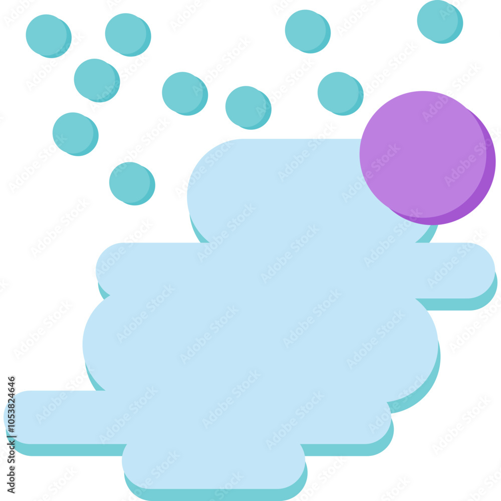 Obraz premium Abstract Shape Icon