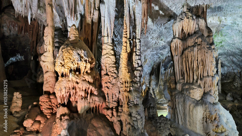 Foto Interior of Postojna cave in Slovenia