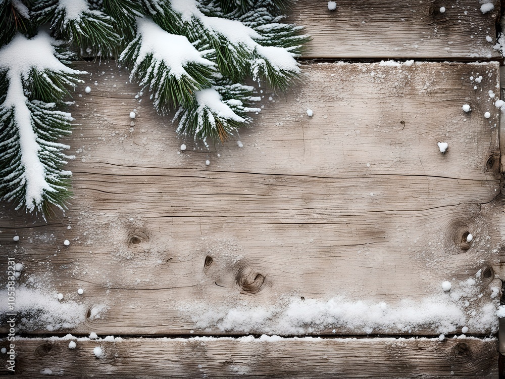 winter wooden background winter wooden background