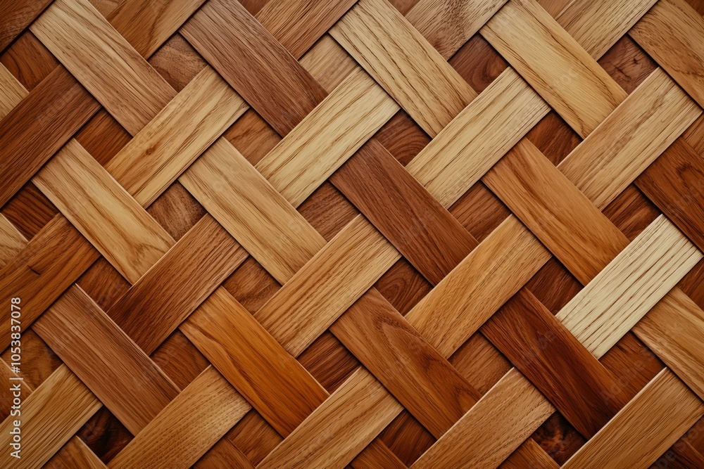 Close-up of a woven wooden pattern, showcasing natural textures and colors. Close-up of a woven wooden pattern, showcasing natural textures and colors.