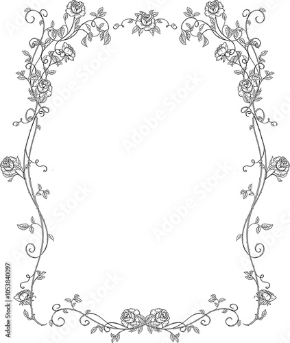 Rose Garden Rustic Style florals