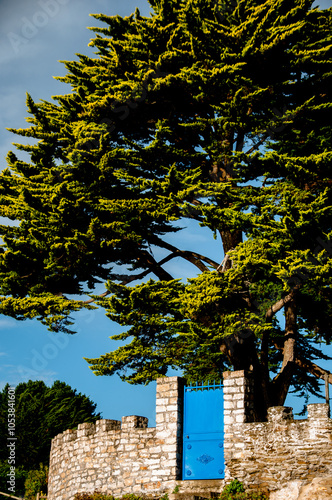 Bretagne, Damgan, baie de Kervoyal