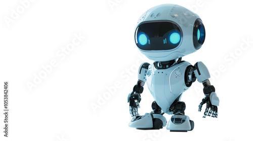 Wallpaper Mural Toy Robot isolated on transparent background, PNG Torontodigital.ca