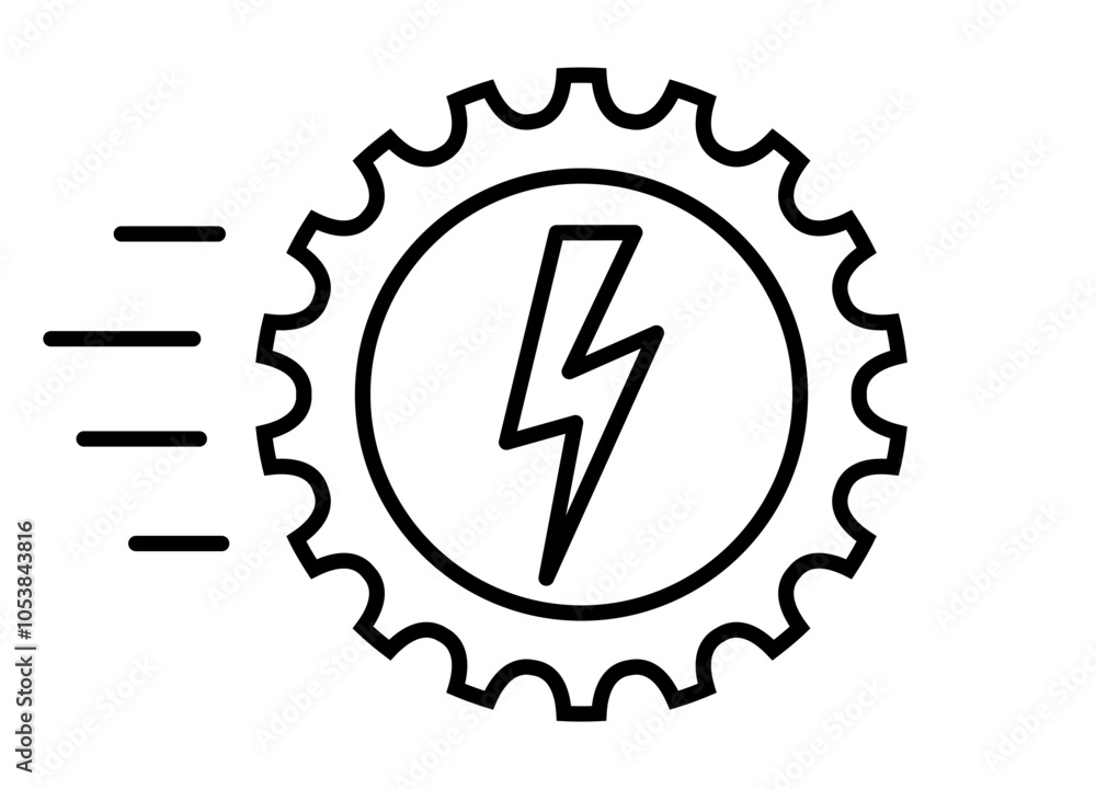 Fast service vector icon