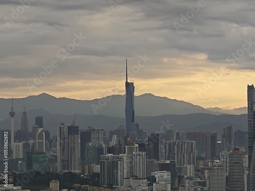 Photography Merdeka 118 and Kuala Lumpur view from high rise