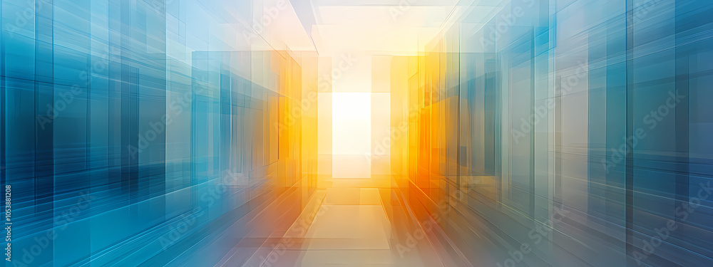 Fototapeta premium Minimalistic Light Depth
