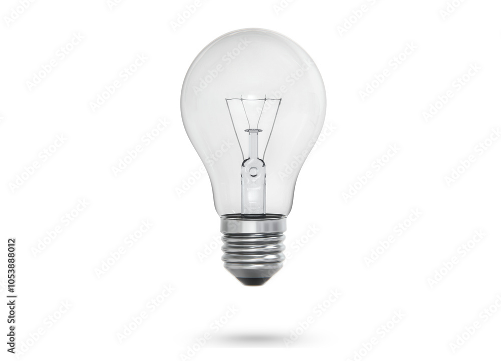 lighted bulb, transparent background lighted bulb, transparent background
