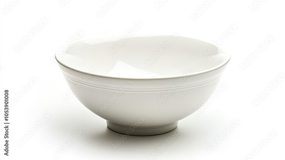Ceramic soup bowl with a subtle pattern, isolated on a white background, showcasing elegant dining ware. Ceramic soup bowl with a subtle pattern, isolated on a white background, showcasing elegant dining ware.
