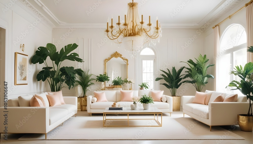 Photo interior modern design room 3d illustration Photo interior modern design room 3d illustration