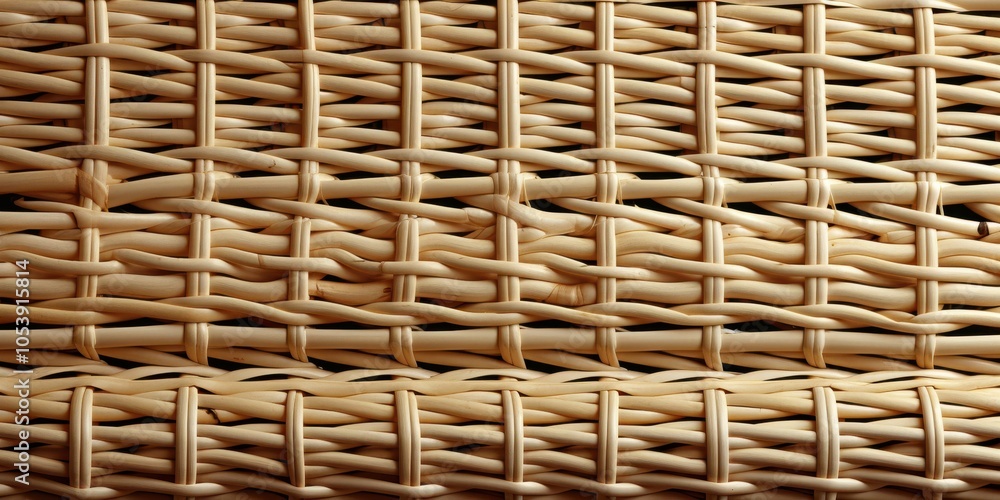 Woven wicker basket texture, a natural and rustic pattern with intricate details of interlacing strands, showcasing the beauty of craftsmanship Woven wicker basket texture, a natural and rustic pattern with intricate details of interlacing strands, showcasing the beauty of craftsmanship